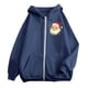 thumbnail image 5 of WILLBEST Sudadera de Mujer con Estampado Navideño, Cremallera, Manga Larga, Bolsillo, Cordón Ajustable y Capucha Informal XXX-Grande, 5 of 8