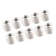 thumbnail image 3 of 10 piezas M8 a M6 adaptadores de rosca manga tuerca reductora conector de tubo de tornillo de 10mm, 3 of 7