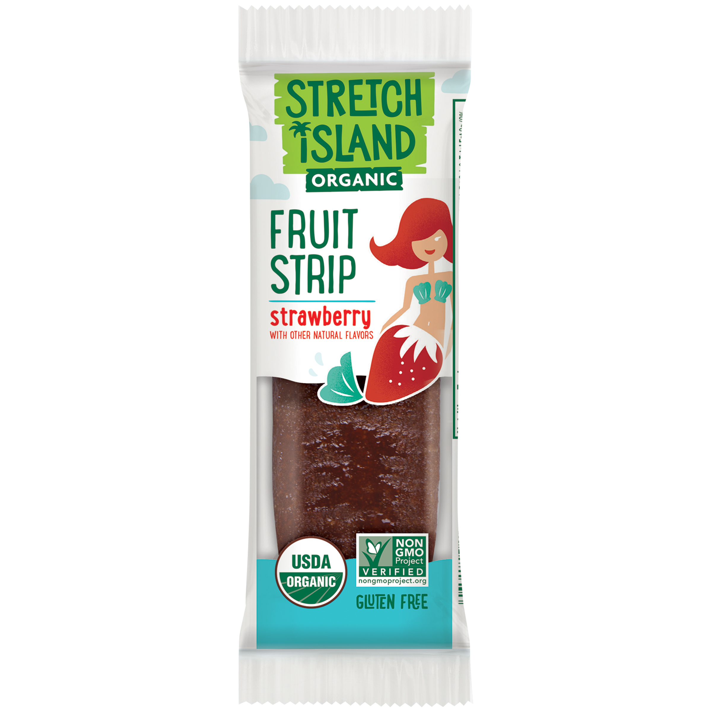 Stretch Island Strawberry Organic Fruit Strip 0.5 oz. Pack