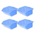 thumbnail image 1 of 4 Pcs Bacs Empilables en Plastique pour Rangement de Collations, 1 of 6
