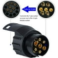 thumbnail image 3 of 12v Trailer Plug Adapter, 13 To 7 Pin Trailer Plug For Car, Truck, Tow Bar, 3 of 5