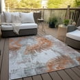 thumbnail image 6 of Addison Rugs Chantille Indoor/Outdoor Transitional Abstract Terracotta Washable Rectangle Rug, 8' x 10', 6 of 6