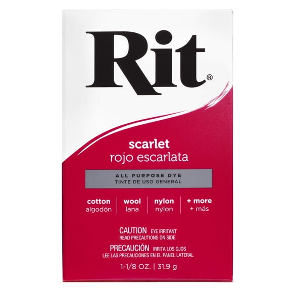 Tinte en polvo Rit Scarlet Purpose, paquete de 1