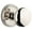 Polished Nickel, variant on Grandeur Geofav_Prv_234 Georgetown Solid Brass Rose Privacy Door Knob Set - Brass