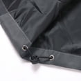 thumbnail image 6 of YFNNUP Men's Reflective Coat Hooded Windbreaker Fashion Running Pocket Jacket High Visibility Sport Coats Black,S, 6 of 7