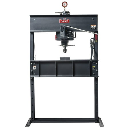 Dake D-907003 Model 75H 75-Ton Hand Operated Hydraulic Press