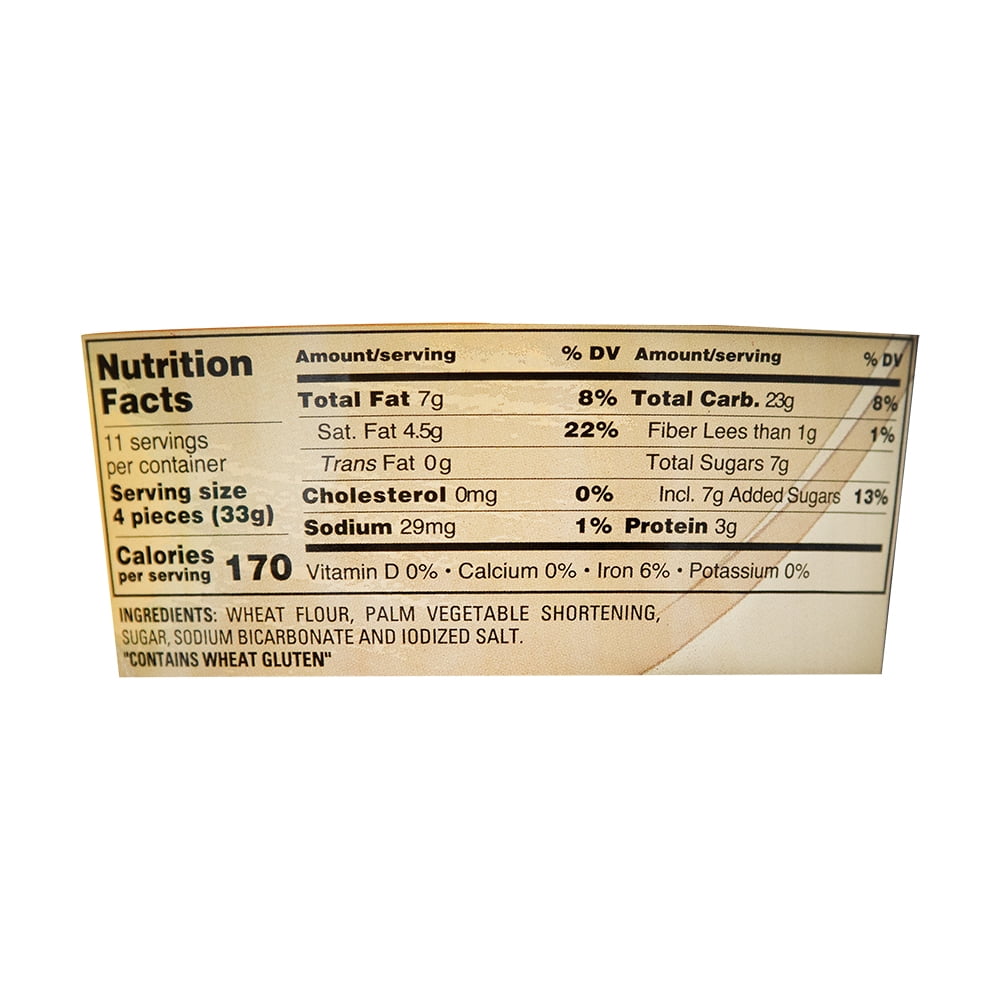 El Mexicano Orejitas, Puff Pastry Cookies, 12.35 oz