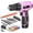 Pink, variant on 12V Cordless Drill Set with & Charger, Electric Power Drill with Pure Copper , 180 In-lbs Torque, 18+1 Clutch, 3/8" Keyless Chuck, LED Light, Drill Kit for Repair, DIY()