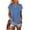 Blue, variant on Uaswgudfs Womens Summer Tops Spring T Shirts Business Casual Dressy Basic Tee Cute Trendy Outfits Fashion Clothes 2025