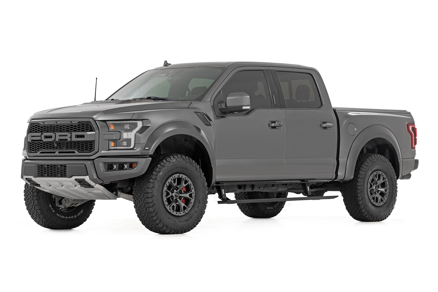 Rough Country LED Power Running Boards for 2015-2026 Ford F-150 - PSR71520