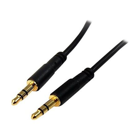 UPC: 0065030841252 | StarTech.com MU3MMS Slim 3.5mm Stereo Audio Cable Male to Male