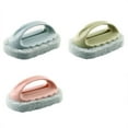 thumbnail image 3 of YAOMOBB Tile Scrubber Brush Cleaning Brush Scouring Pad Non Scratch Handle Design Dry Wet Use Easy Grip Tile Scrubber Cleaning Tool, 3 of 7