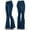 Blue, variant on GZWYHT Jeans for Women,Wide Leg Pants,Denim Jeans Lace-Up Pants Mid-Waist Trousers Flared Women's Pants,Palazzo Pants,Baggy Jeans,High Waisted Pants,Blue,M