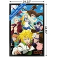 thumbnail image 3 of The Seven Deadly Sins: Season 3 - Key Art Wall Poster, 22.375" x 34", Framed, 3 of 3