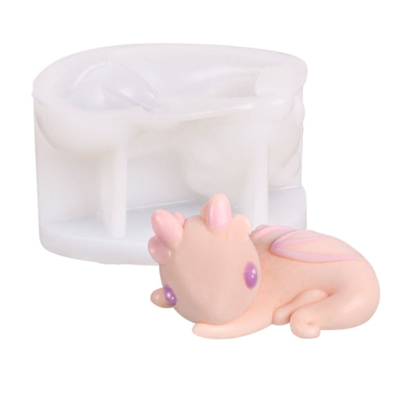 Baby Dragon Shape Silicone Mold Baking Tool Mousse Cake Decorating Mold for Making Chocolate, Candy, Candle, Soap