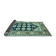 thumbnail image 2 of Ahgly Company Indoor Square Persian Light Blue Traditional Area Rugs, 4' Square, 2 of 4