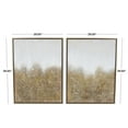 thumbnail image 4 of 30" x 40" Textured Splatter Abstract Framed Wall Art with Glitter Flakes, by CosmoLiving by Cosmopolitan (2 Count), 4 of 15