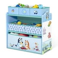 thumbnail image 5 of Bluey Design and Store 6 Bin Toy Storage Organizer by Delta Children, 5 of 13