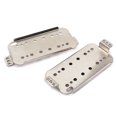 thumbnail image 3 of MasteelfCA 2 PCS Guitar Neck Bridge Humbucker Pickup Base Plate 50mm 52mm Pole Spacings Humbucker Bridge Neck Set, 3 of 7
