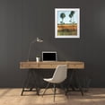 thumbnail image 3 of Pulliam, Mark 15x18 White Modern Wood Framed Museum Art Print Titled - Tall Palms I, 3 of 4