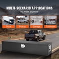 thumbnail image 2 of KFFKFF 48"x15"x15" Heavy Duty Aluminum Strip Tool Box for Pickup Truck Bed, 2 of 9
