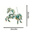thumbnail image 3 of Honmine Two Dimensional Acrylic Spring Horse, Light Catchers Hanging Ornament, Decorative Pendant for Window, Tree, Room, Festive Display, Gift, 3 of 6