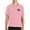 Pink, variant on Boys And Girls New Coconut Tree Shirt 2D Personalized Printing Lapel Short Sleeves For Middle And Large Children Breathable Comfortable And Casual