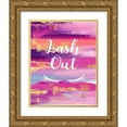 thumbnail image 1 of Robinson, Tamara 20x24 Gold Ornate Wood Framed with Double Matting Museum Art Print Titled - Lash Out, 1 of 4