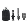 thumbnail image 2 of Universal 3 Jaw Drill Chuck Quick Change Connector Socket fr 10mm, 2 of 9