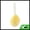 Yellow, variant on Unique Bargains Bath Shower Loofah Sponge 3.93"x3.54" 1 Pc Yellow