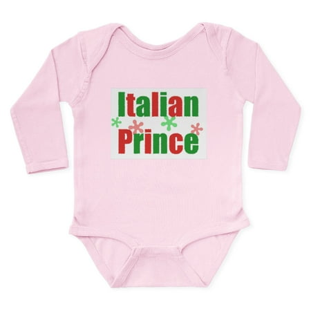 

CafePress - Italian Prince Bodysuit Body Suit - Long Sleeve Cotton Baby Bodysuit