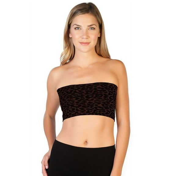 Skinny Tees Animal Print Bandeau 109A
