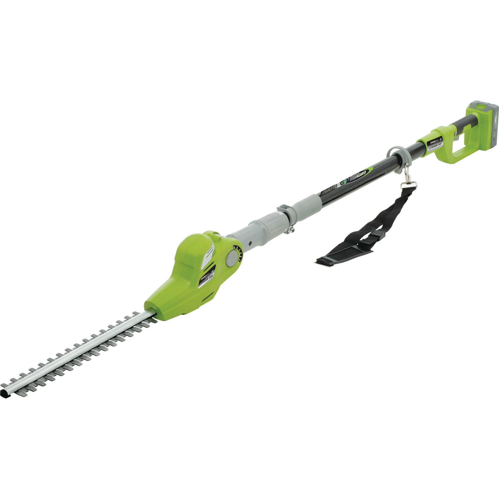 earthwise cordless pole hedge trimmer