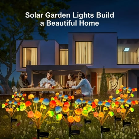 

1PC Outdoor Lamp Projection Water Droplets Plug The Lamp Breathing Bright Two-speed Road Courtyard，Gift for Family Home Summer Flash Deals