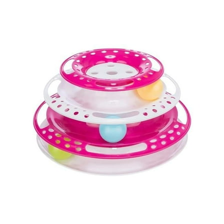 Cat Activity - Catch The Balls Circle Track, Pink