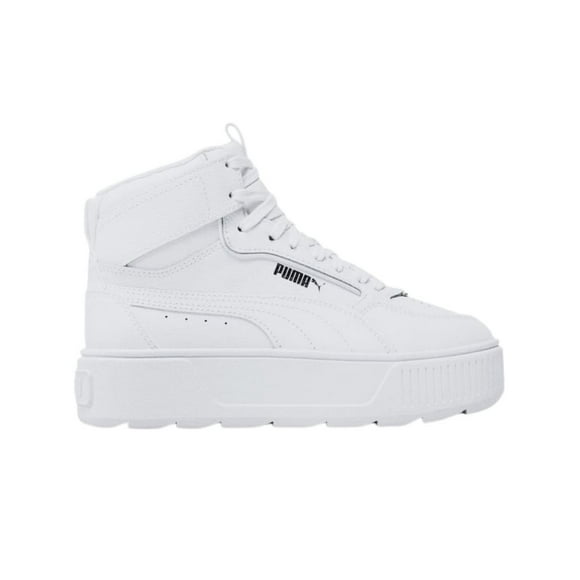 Tenis Puma Karmen Rebelle Mid Mujer 387213 01 Blanco 24.5