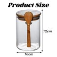 thumbnail image 4 of Glass seasoning jar,Oatmeal Cups,Meal Prep Containers,Glass Meal Prep Containers with Lids, 4 of 5
