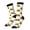 3 Black, variant on Pizza Pattern Sport Socks for Women and Men Crew Socks Sporty Calf Socks Casual Socks