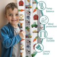 thumbnail image 3 of Blackout Kids Curtains,Cartoon Tractors Barns White Pattern Childrens Insulated Curtains Set Of 2,Bedroom Essentials,Toddler Room Decor 52"x63", 3 of 5