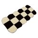 thumbnail image 2 of Alfombra de corredor NikouMX blanca y negra, 2 of 8