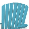 thumbnail image 3 of American Furniture Classics, Model 515ARW, Fan Back Glider Aruba Blue on White Base, 3 of 5