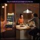 thumbnail image 3 of Foco LED inteligente Philips Hue A19 9W 2700K E26 810 lm, paquete de 4, 3 of 5