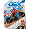 thumbnail image 2 of Supercross, Authentic Justin Brayton 1:10 Scale Collector Die-Cast Motorcycle Replica with Display Stand, 2 of 7