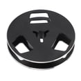 thumbnail image 2 of 1/4 2.5 Inch Empty Tape Reel, Empty Plastic Take Up Reel to Reel Small Hub, 3 Hole Universal Sound Tape Takeup Reel for Recording Open Reel Takeup Reel Machine, 2 of 7