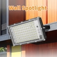 thumbnail image 2 of AC180-240V 100W 96LED Wall Light with Mounting Bracket and Cable Connection IP65 Waterproof Outdoor Security LED Floodlight for Gardens and Playgrounds, 2 of 8
