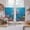 Pink, variant on Ocean Diving Cat Kitchen Curtains 45 Inch Length, Coastal Coral Fish Marine Life Tiers Curtains for Bathroom Bedroom Cafe, Light Filtering Small Window Treatment Short Drapes 2 Panels 42"Wx45"L