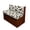 Bat Moon, variant on XYZCANDO Rv Seat Covers Soft Polyester Fabric, Compatible with Interior Camper, for Sofa Dinette Booth Seats, Pumpkin and Pine Cone Pattern