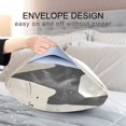 thumbnail image 4 of Yayeee Pillowcase Standard Size Set of 2 Satin Wrinkle Resistant Pillow Case, White Cute Cats, 4 of 7