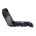 thumbnail image 3 of KAIHUIXING Front Passenger Right Side Bumper Bracket Support 1-Qty Black for Toyota for Corolla Base/SE Plus 2017-2018 & CE/L/LE Eco/SE/XLE/XSE 2017-2019 Plastic Mat 12.99 in-Item Length, 3 of 7