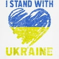 thumbnail image 3 of CafePress - Ukrainian Lover I Stand With Ukraine Heart T Shirt - 100% Cotton Ringed T-Shirt, 3 of 4